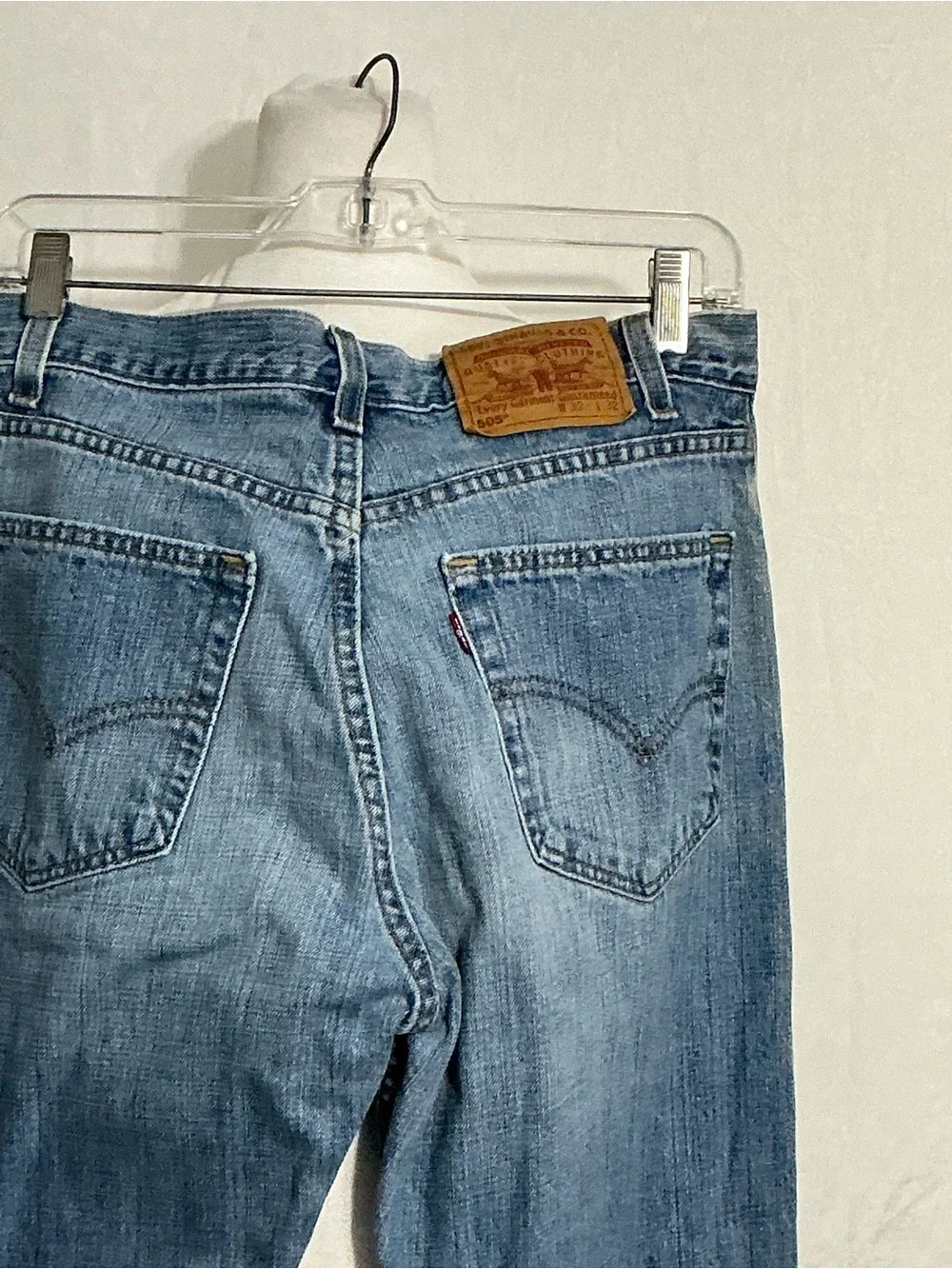 Levi's 505 Light Blue Straight Jeans